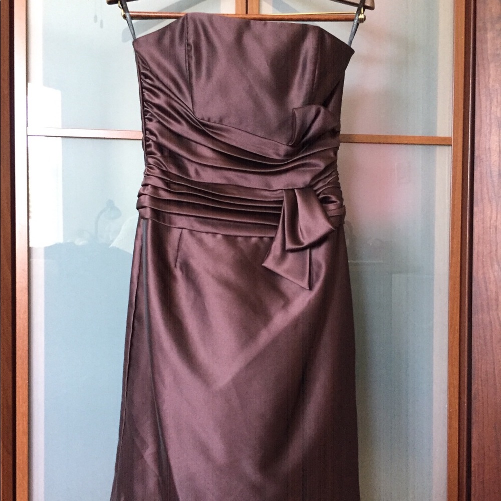 Satin prom/wedding dress